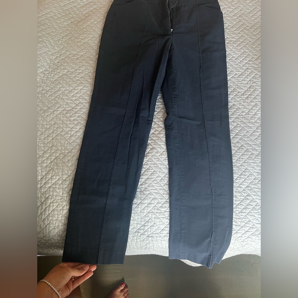 Rebecca Taylor Navy Blue Pants